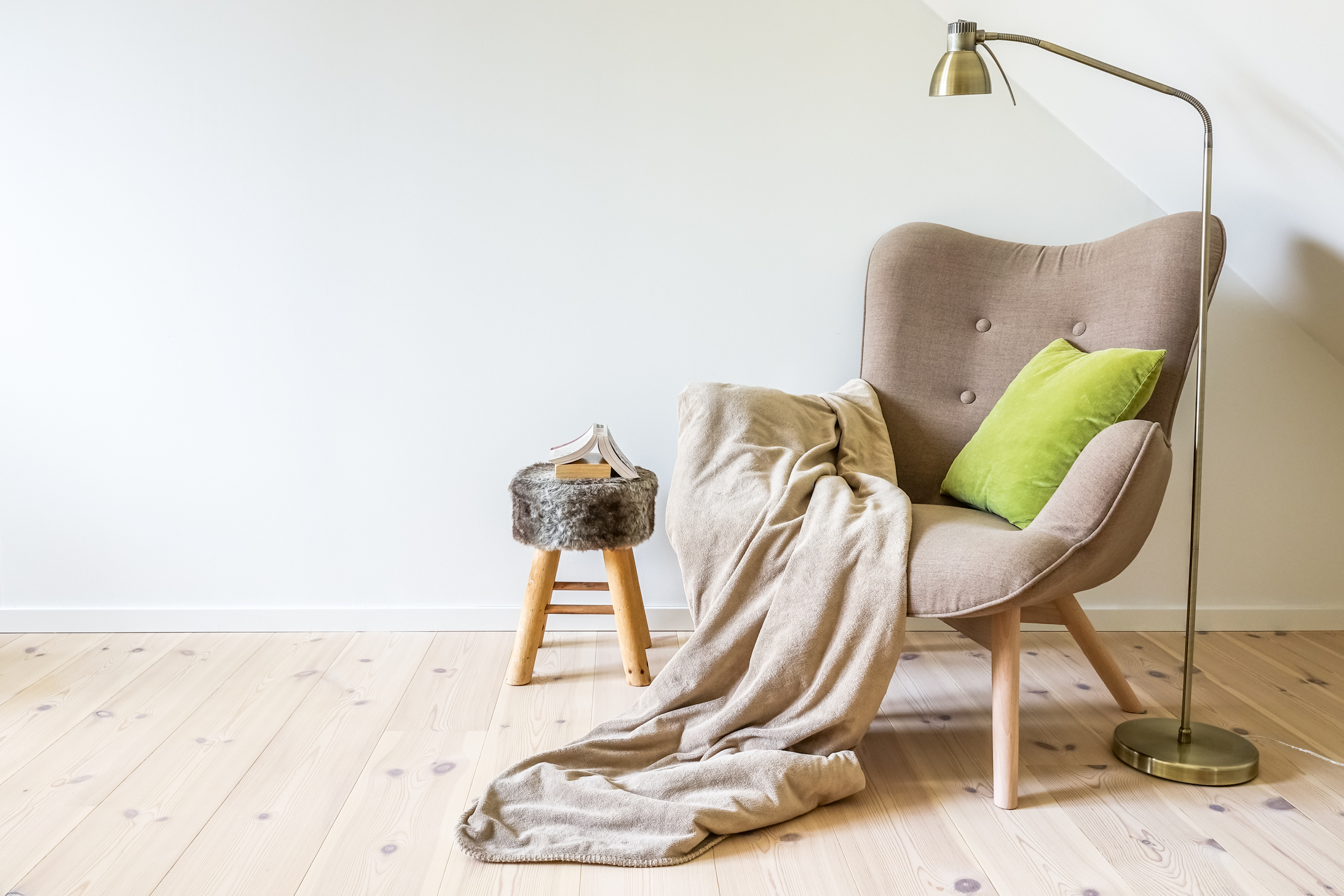 Cozy reading chair